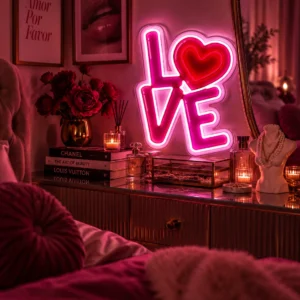 Neon LED Love dostępny w kategorii neonów ślubnych Ledini