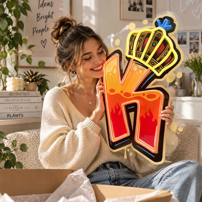 Neon LED Litera