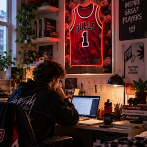 Neon led na zamowienie Chicago Bulls