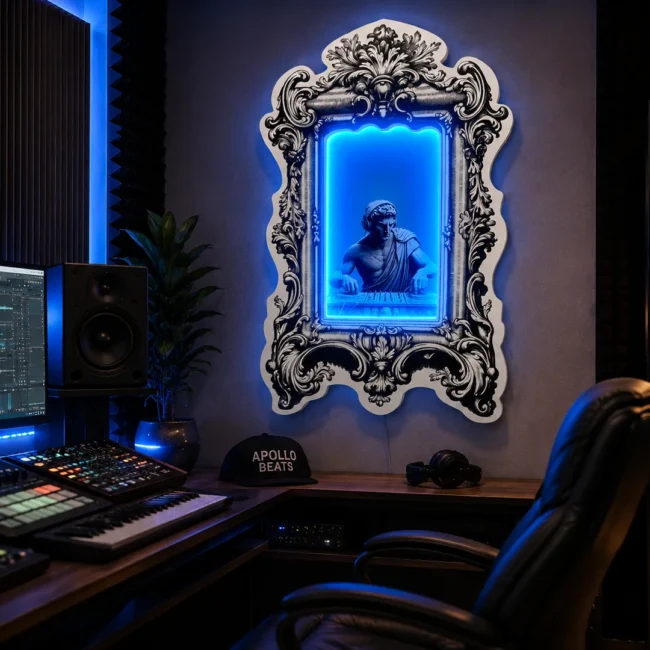 Plakat Led Shadowbox DJ Apollo