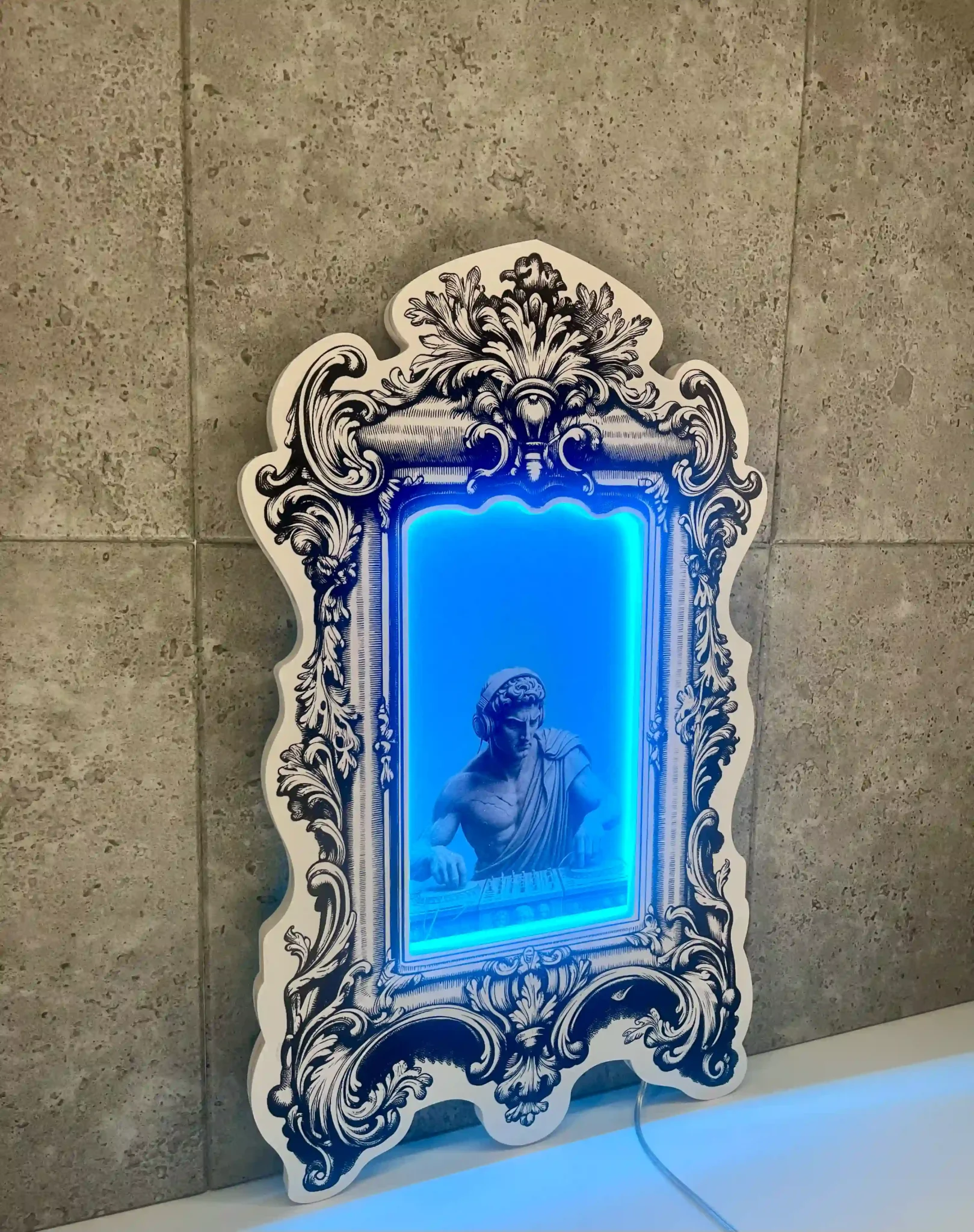 Plakat led podświetlany obraz