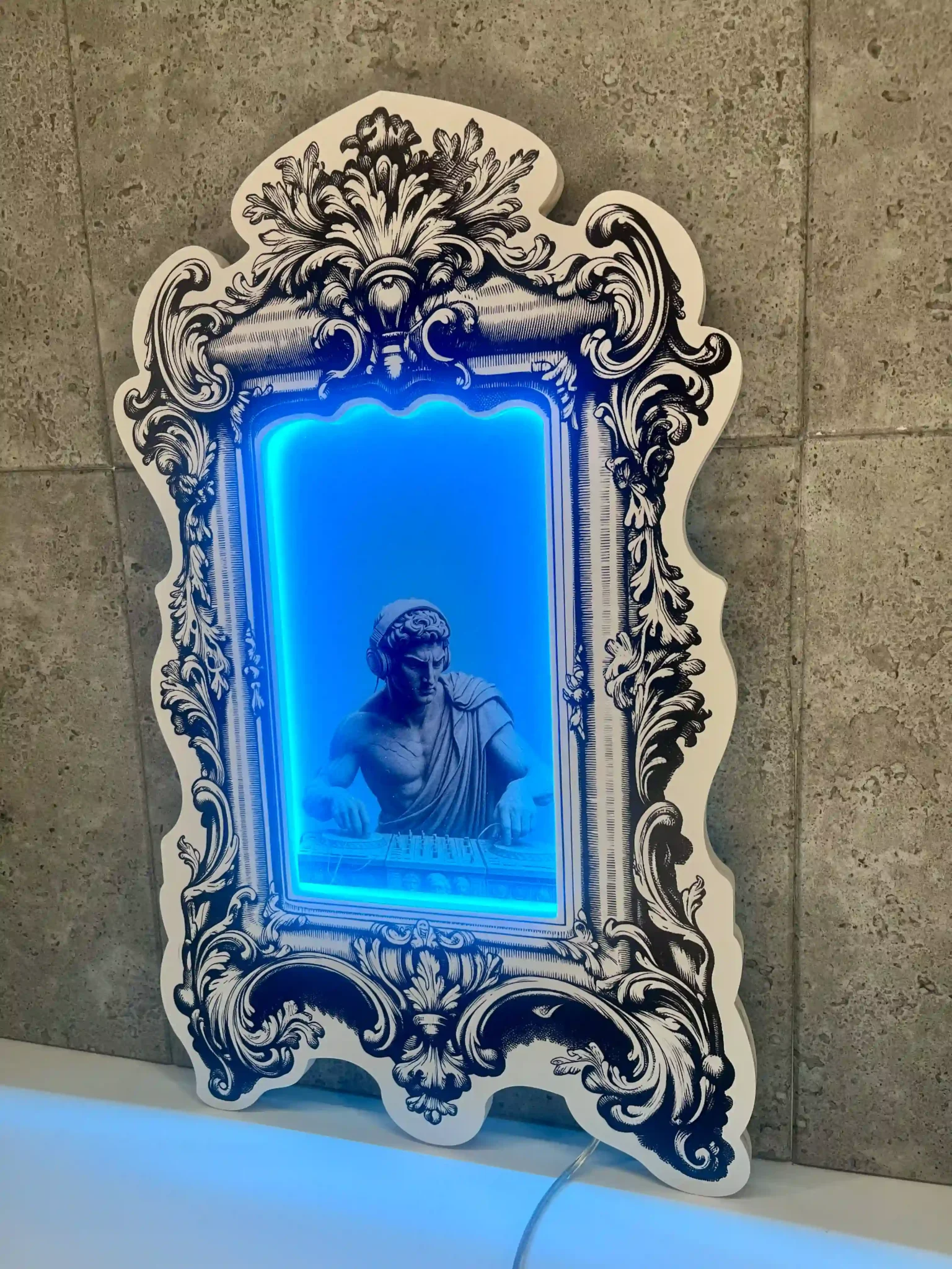 Plakat LED DJ Apollo Shadowbox